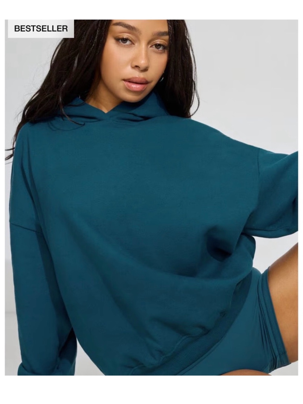 Garage UltraFleece Hoodie Teal Tease L/XL New Oversized